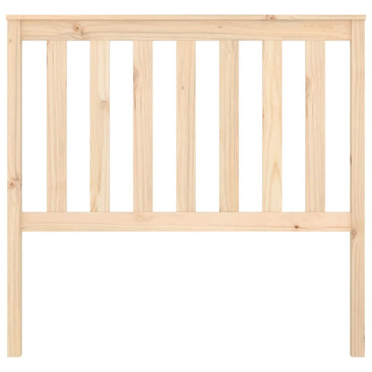 Testiera per Letto 106x6x101 cm in Legno Massello di Pino