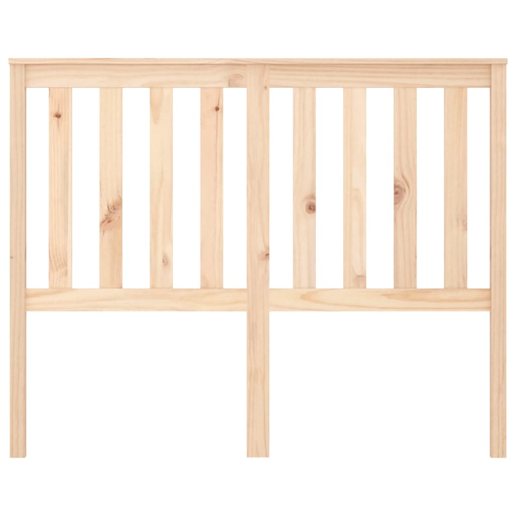 Testiera per Letto 141x6x101 cm in Legno Massello di Pino