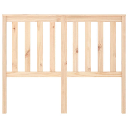 Testiera per Letto 141x6x101 cm in Legno Massello di Pino