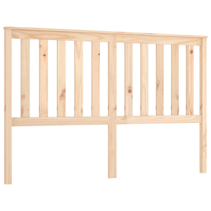 Testiera per Letto 156x6x101 cm in Legno Massello di Pino
