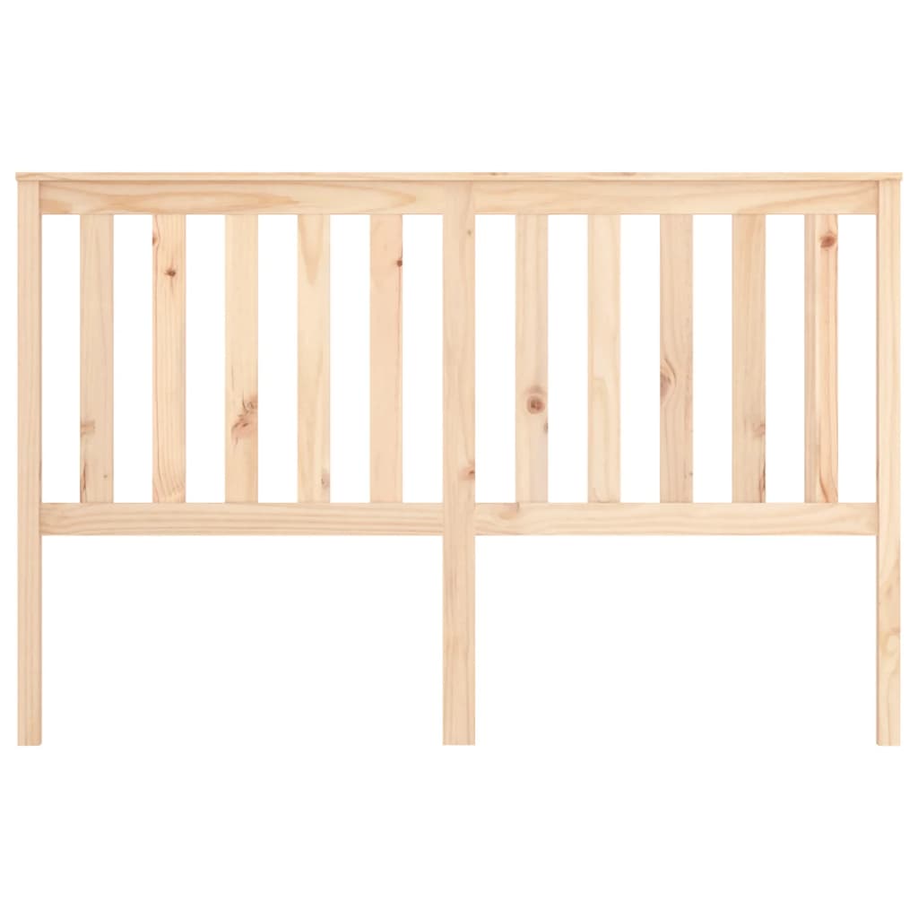 Testiera per Letto 156x6x101 cm in Legno Massello di Pino
