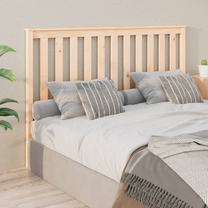 Testiera per Letto 156x6x101 cm in Legno Massello di Pino
