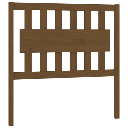 Testiera per Letto ambra 95,5x4x100cm in Legno Massello di Pino