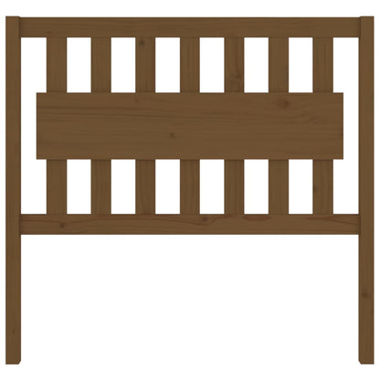 Testiera per Letto ambra 105,5x4x100 cm Legno Massello di Pino