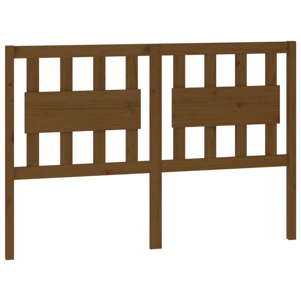 Testiera per Letto ambra 125,5x4x100 cm Legno Massello di Pino