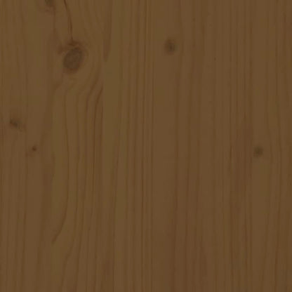 Testiera per Letto ambra 145,5x4x100 cm Legno Massello di Pino
