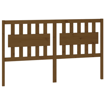 Testiera per Letto ambra 155,5x4x100 cm Legno Massello di Pino
