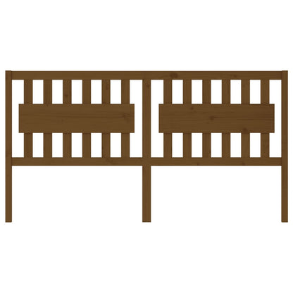 Testiera per Letto ambra 185,5x4x100 cm Legno Massello di Pino