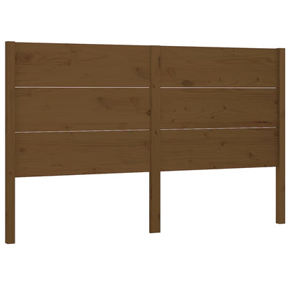 Testiera per Letto ambra 126x4x100 cm in Legno di Pino