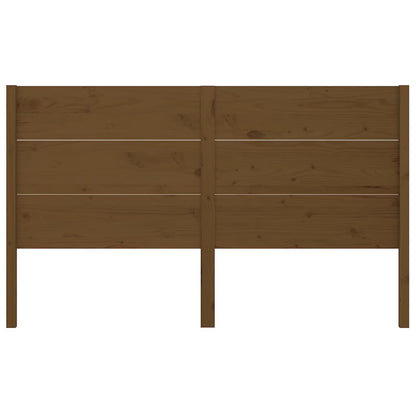 Testiera per Letto ambra 126x4x100 cm in Legno di Pino