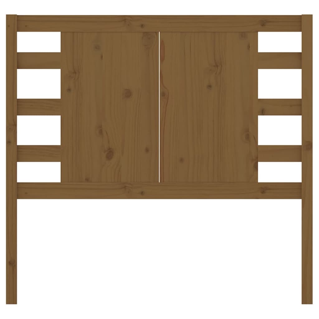 Testiera ambra 96x4x100 cm in Legno Massello di Pino