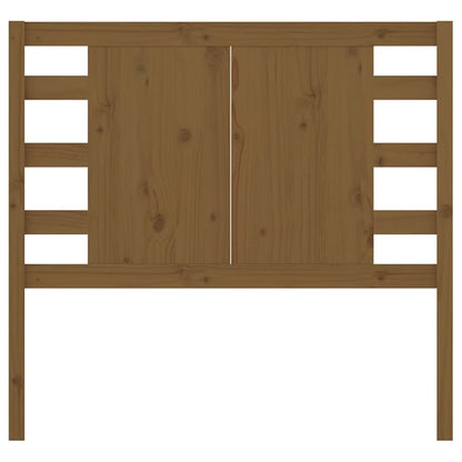 Testiera ambra 96x4x100 cm in Legno Massello di Pino