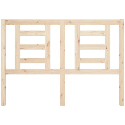 Testiera per Letto 141x4x100 cm in Legno Massello di Pino