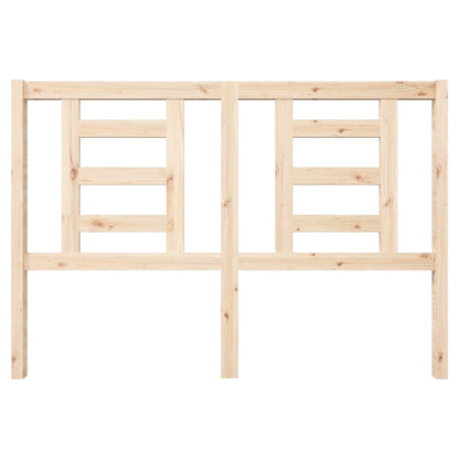 Testiera per Letto 146x4x100 cm in Legno Massello di Pino