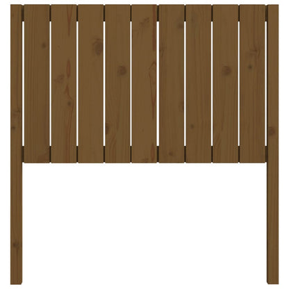 Testiera per Letto ambra 95,5x4x100cm in Legno Massello di Pino