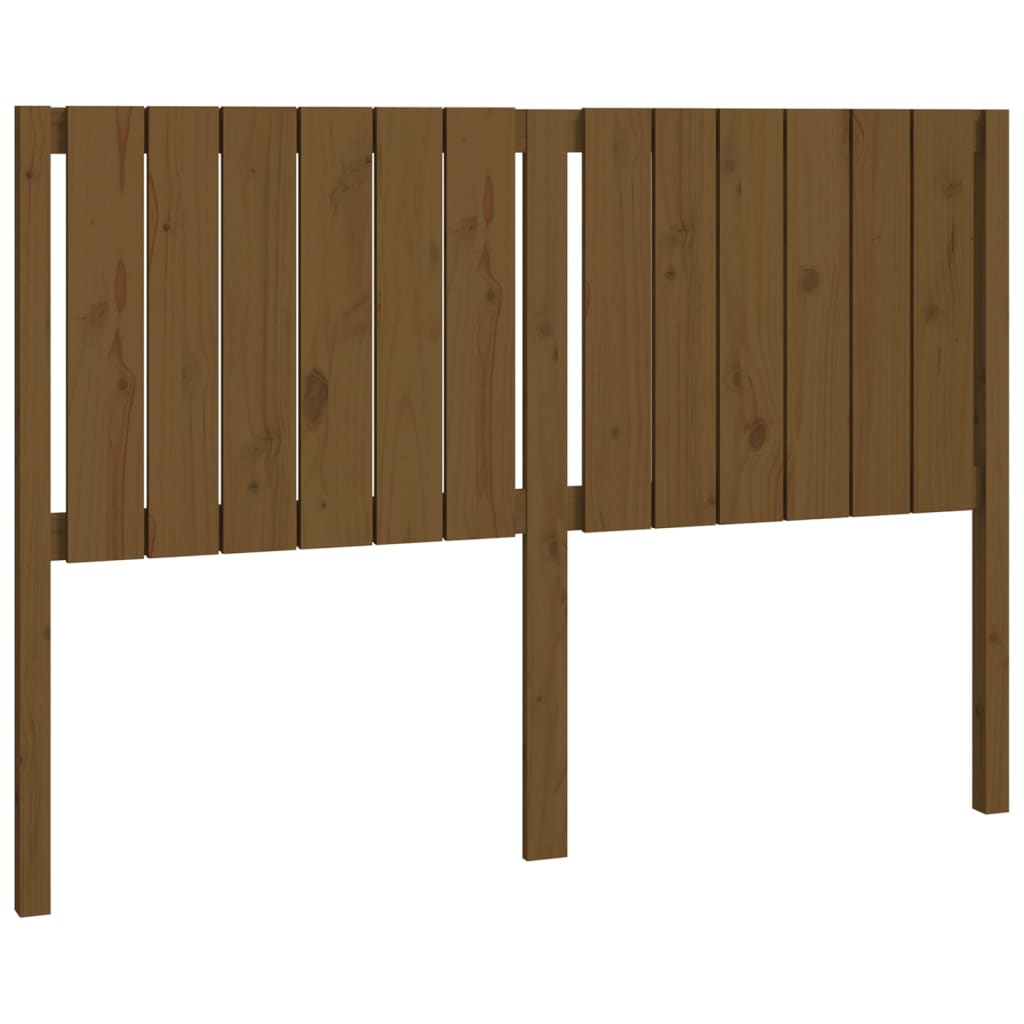 Testiera per Letto ambra 145,5x4x100 cm Legno Massello di Pino