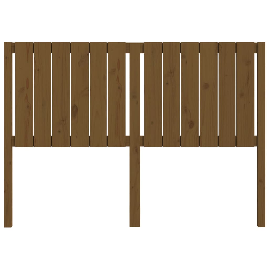 Testiera per Letto ambra 145,5x4x100 cm Legno Massello di Pino