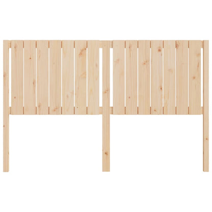Testiera per Letto 155,5x4x100 cm in Legno Massello di Pino