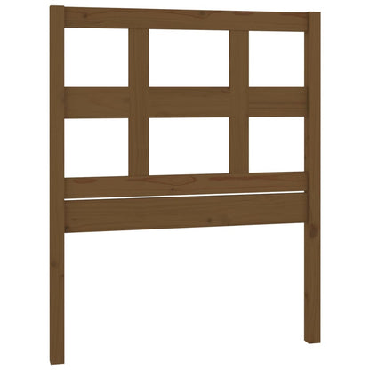 Testiera per Letto ambra 105,5x4x100 cm Legno Massello di Pino
