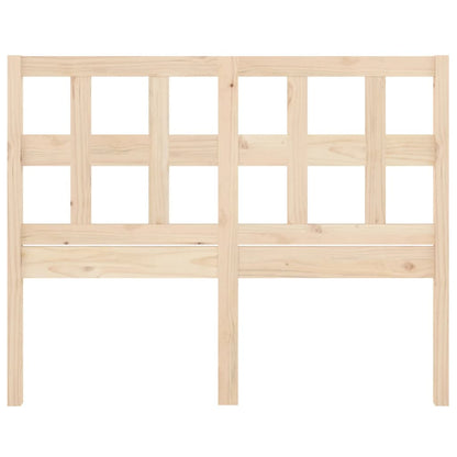 Testiera per Letto 140,5x4x100 cm in Legno Massello di Pino