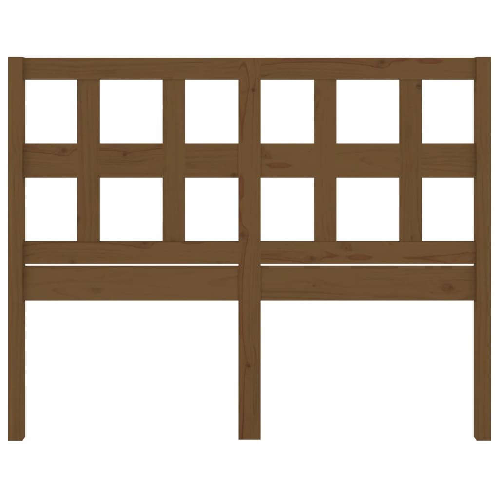 Testiera Letto ambra 205,5x4x100 cm in Legno Massello di Pino