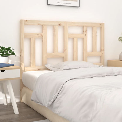Testiera per Letto 145,5x4x100 cm Legno Massello di Pino