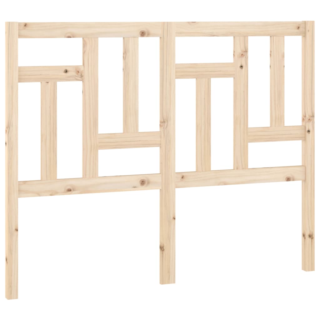 Testiera per Letto 165,5x4x100 cm Legno Massello di Pino