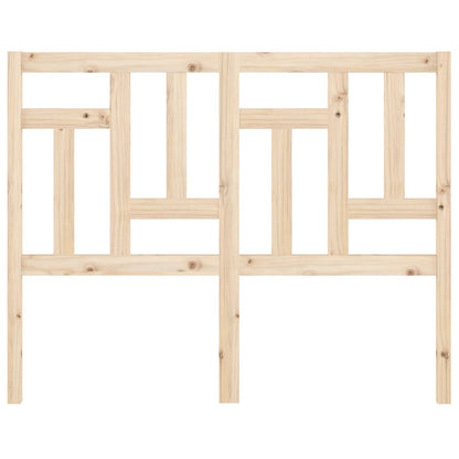 Testiera per Letto 205,5x4x100 cm Legno Massello di Pino