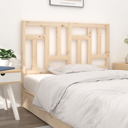 Testiera per Letto 205,5x4x100 cm Legno Massello di Pino