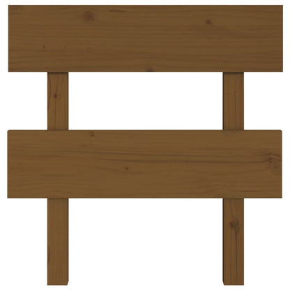 Testiera per Letto ambra 93,5x3x81 cm in Legno Massello di Pino