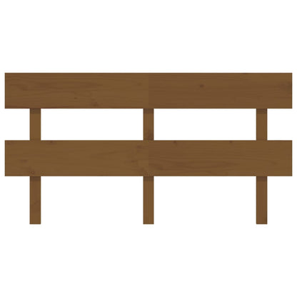 Testiera per Letto ambra 154x3x81 cm in Legno Massello di Pino