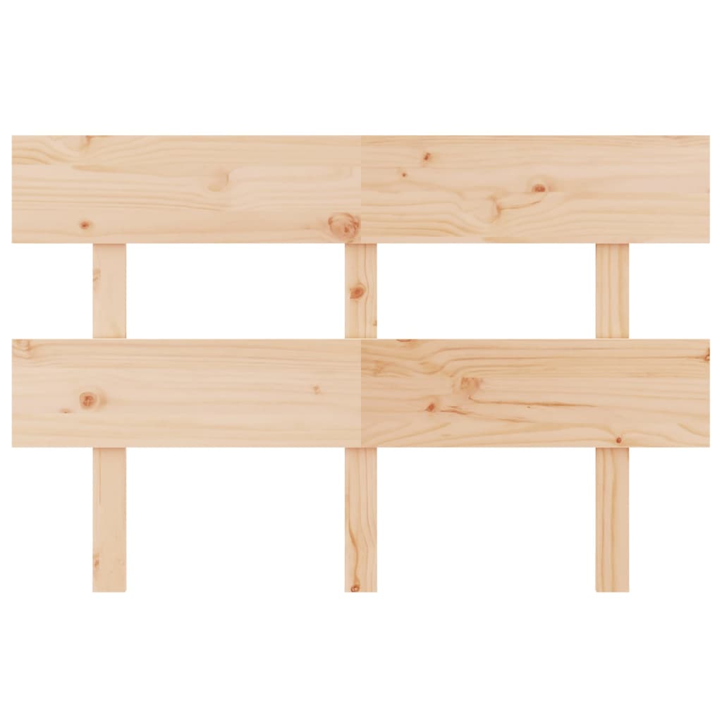 Testiera per Letto 164x3x81 cm in Legno Massello di Pino