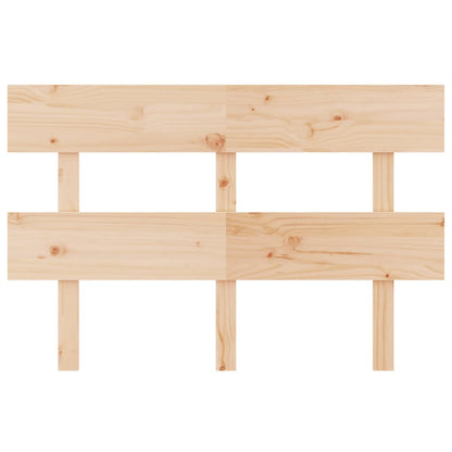 Testiera per Letto 164x3x81 cm in Legno Massello di Pino