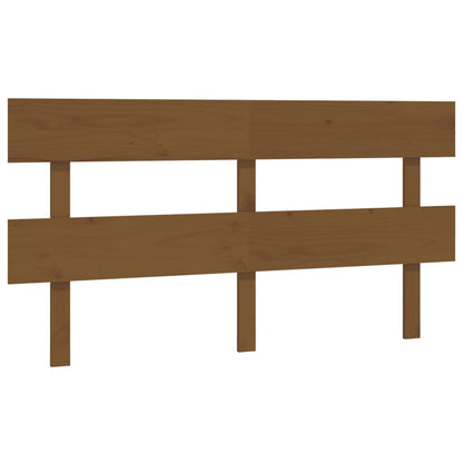 Testiera per Letto ambra 164x3x81 cm in Legno Massello di Pino