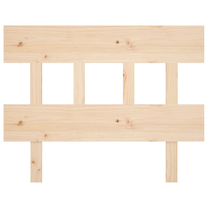 Testiera per Letto 93,5x3x81 cm in Legno Massello di Pino