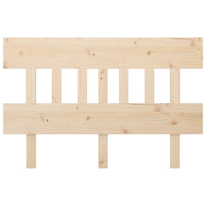 Testiera per Letto 163,5x3x81 cm in Legno Massello di Pino