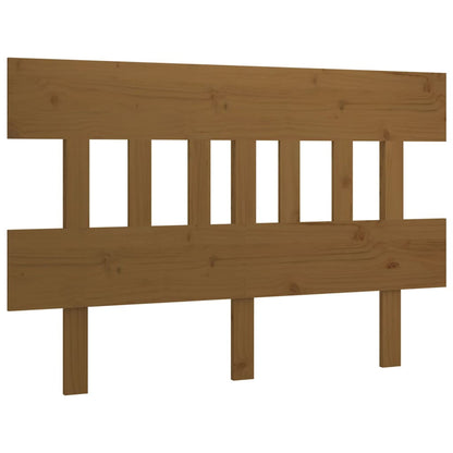 Testiera Letto ambra 203,5x3x81 cm in Legno Massello di Pino