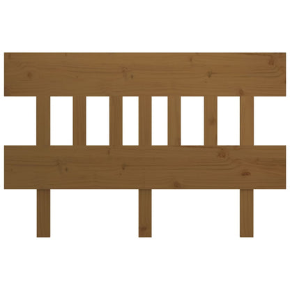 Testiera Letto ambra 203,5x3x81 cm in Legno Massello di Pino