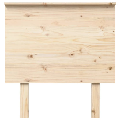 Testiera per Letto 79x6x82,5 cm Legno Massello di Pino
