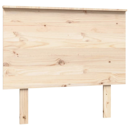 Testiera per Letto 94x6x82,5 cm Legno Massello di Pino