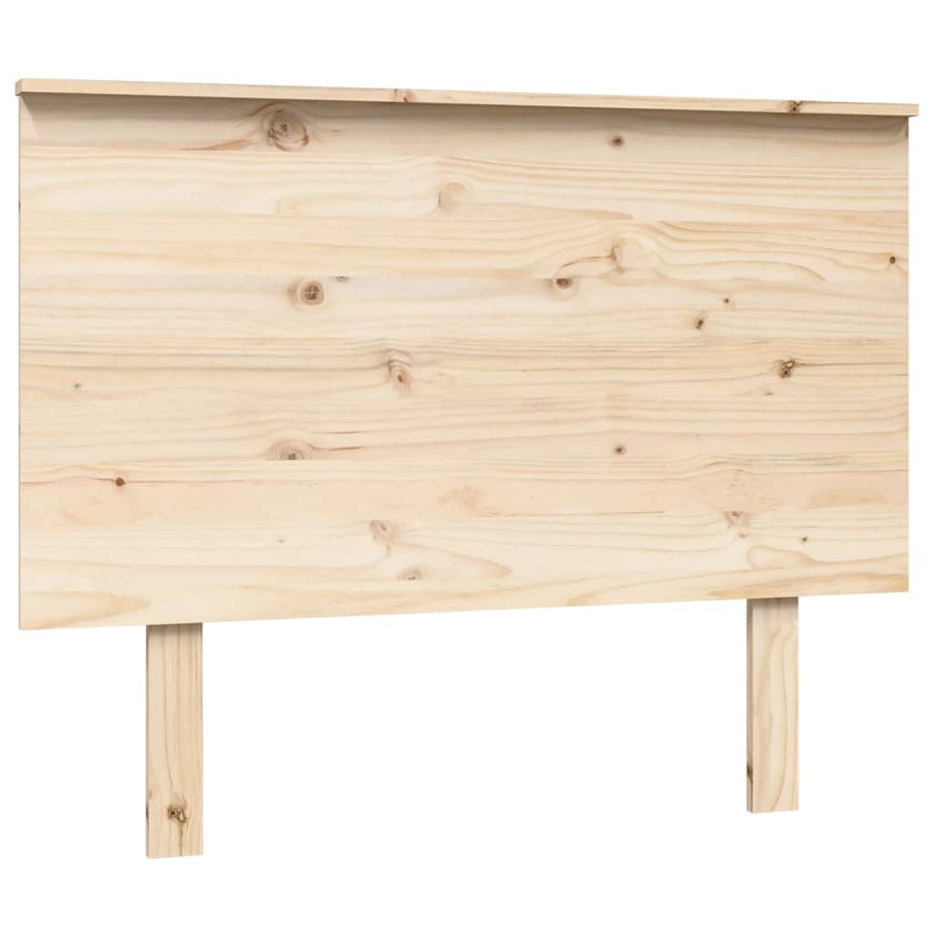 Testiera per Letto 104x6x82,5 cm Legno Massello di Pino