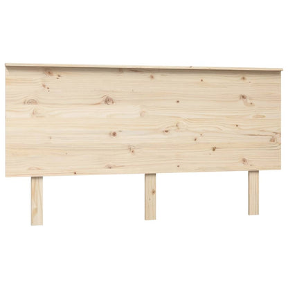 Testiera per Letto 154x6x82,5 cm Legno Massello di Pino