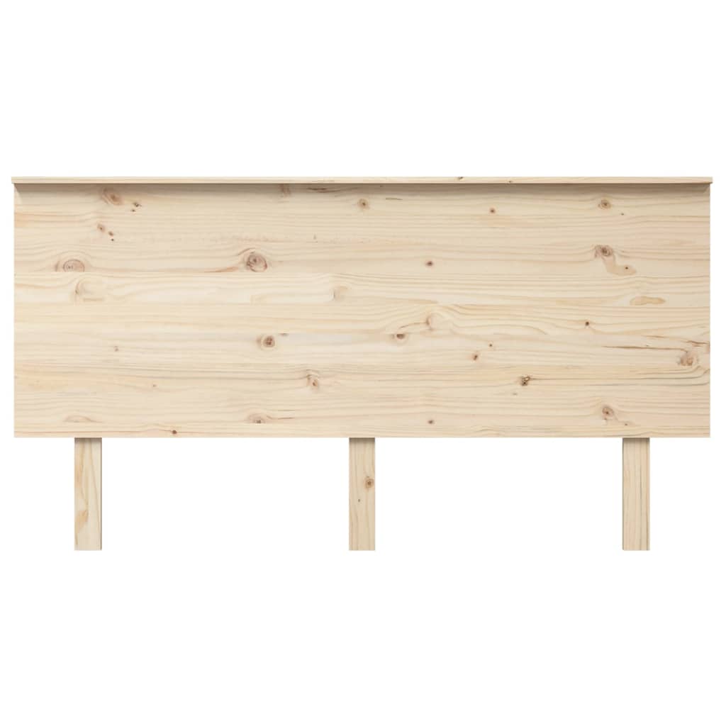 Testiera per Letto 154x6x82,5 cm Legno Massello di Pino