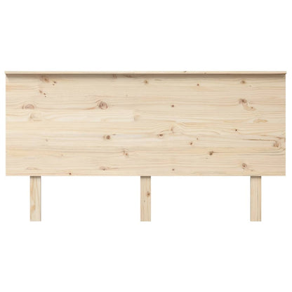 Testiera per Letto 154x6x82,5 cm Legno Massello di Pino