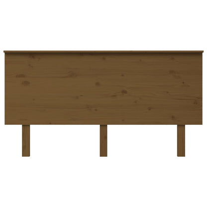 Testiera per Letto ambra 154x6x82,5cm in Legno Massello di Pino