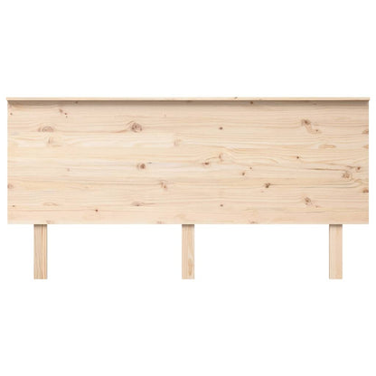 Testiera per Letto 164x6x82,5 cm Legno Massello di Pino