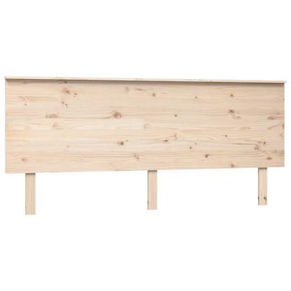 Testiera per Letto 184x6x82,5 cm Legno Massello di Pino