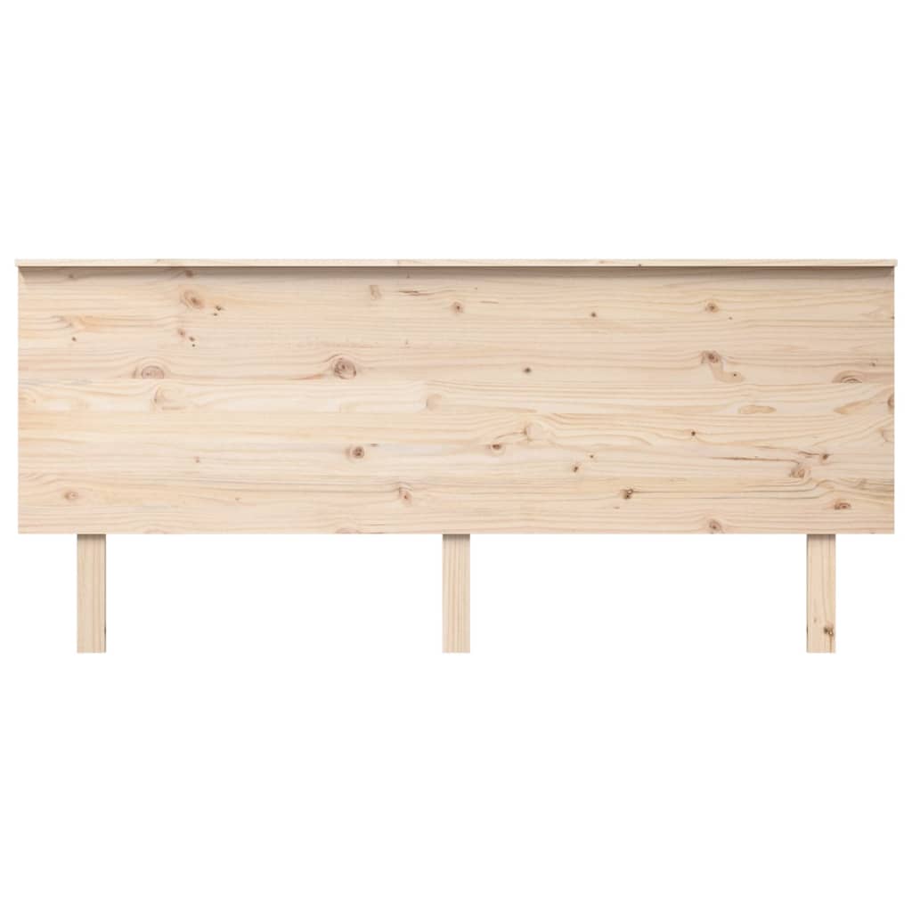 Testiera per Letto 184x6x82,5 cm Legno Massello di Pino