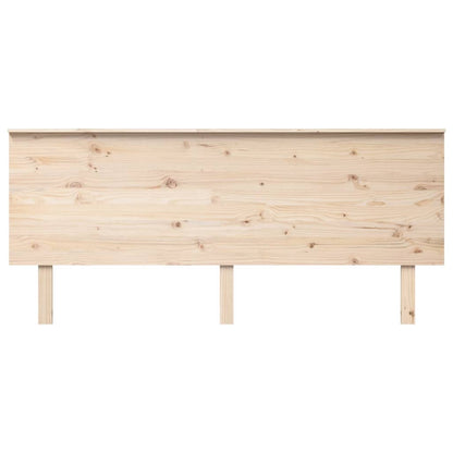 Testiera per Letto 184x6x82,5 cm Legno Massello di Pino