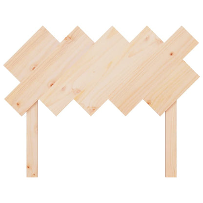 Testiera per Letto 104x3x80,5 cm in Legno Massello di Pino